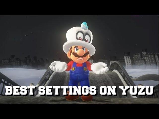 YUZU EMULATOR BEST SETTINGS FOR SUPER MARIO ODYSSEY 60FPS LOW END PC (ALL KINGDOMS PLAYABLE)