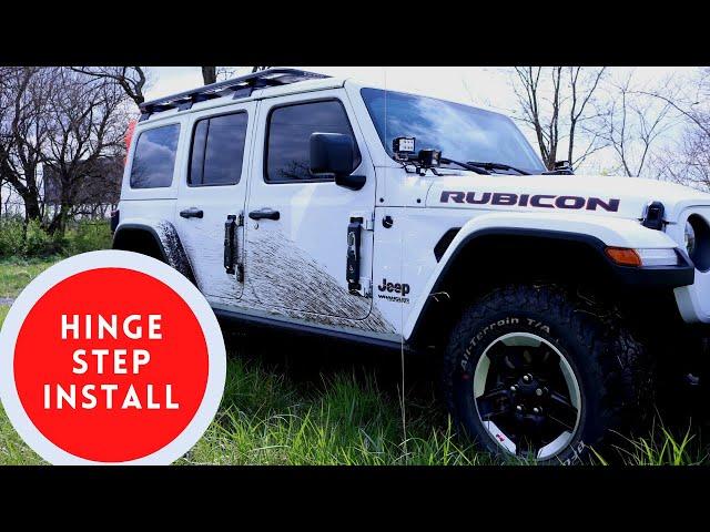 Smittybilt Hinge Step Install | Jeep JL Overland Build (2020)