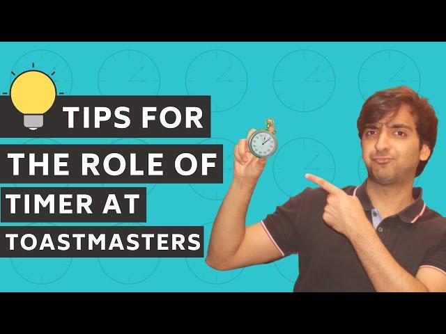 Perform the Role of Timer at Toastmasters (Tips and FREE Script)