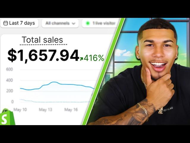 $0 TO $1,000+ in 7 DAYS with Shopify Dropshipping