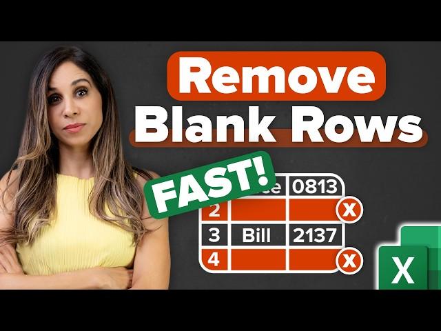 Stop Wasting Time! 3 Easy Ways to Remove Blank Rows in Excel