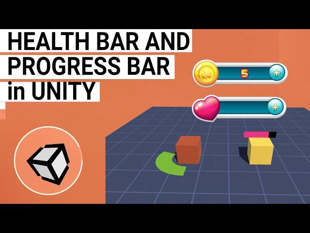 HEALTH BAR and PROGRESS BAR in UNITY