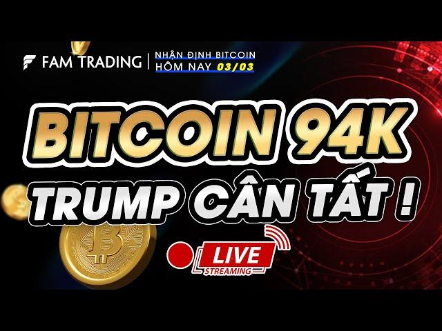 Phân tích Bitcoin hôm nay & Cập nhật thị trường Crypto ngày 03/03/2025