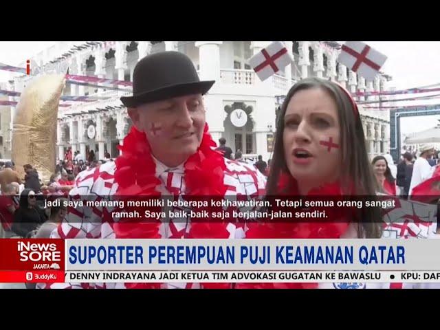 Suporter Perempuan dari Berbagai Negara Puji Keamanan Qatar #iNewsSore 16/12