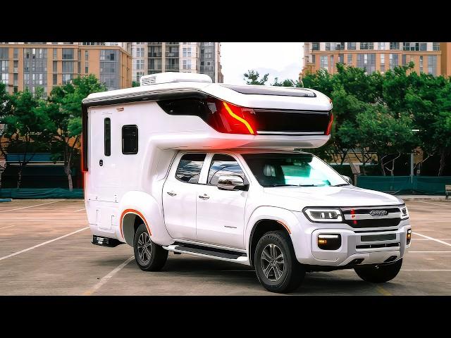 Full Tour: 8 Truck Campers with Amazing Bathrooms!