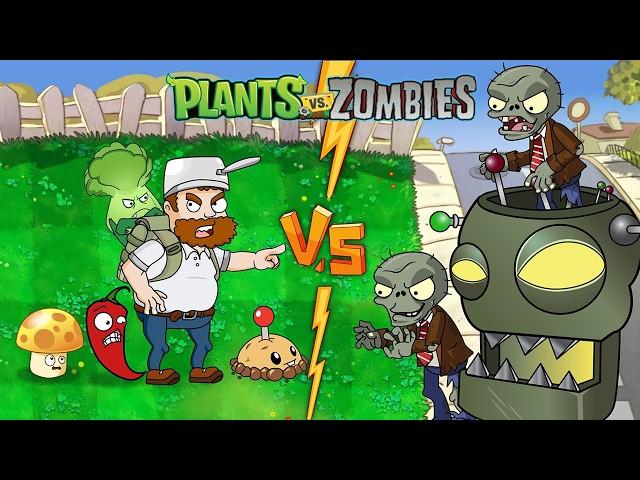 Plants vs Zombies Cartoon Animation - HELP BASIC ZOMBIE - PvZ Funny Animation