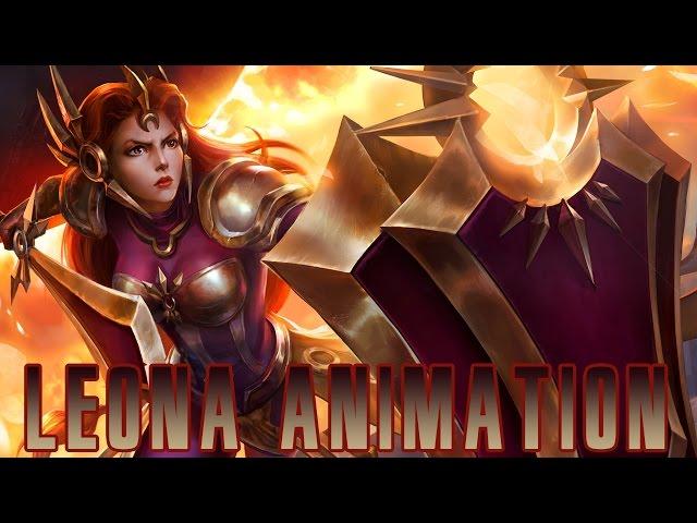 Animated Leona Splash-Art Concept