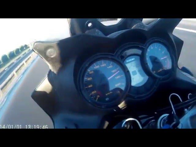 DL650 Vstrom Acceleration and Top Speed