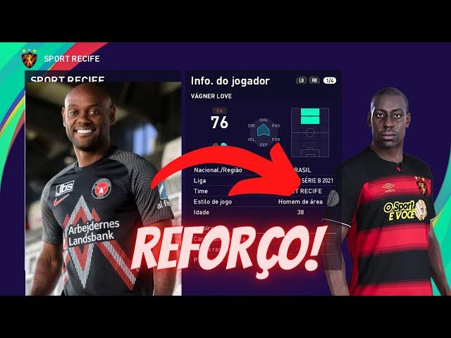 EDITAR FACE HABILIDADES VÁGNER LOVE SPORT PES 2021 COPIA DE BASE