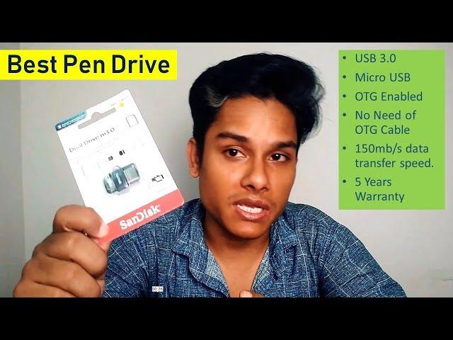 SanDisk Ultra Dual Drive 32GB USB 3.0 OTG Pen Drive Unboxing & Overview [Hindi] [Urdu]