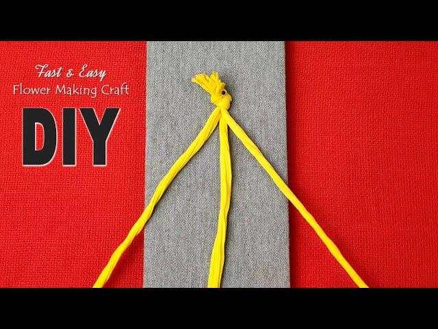 Easy and beautiful flower making | DIY flower making craft | Globe Studio One