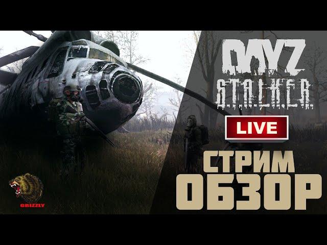 СТРИМ ОБЗОР - DAYZ - PVE СЕРВЕР: ANOMALY STALKER PVE 2.