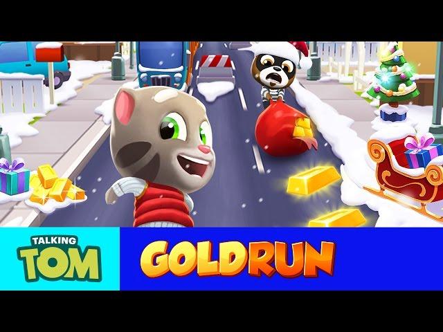 Talking Tom Gold Run (NEW UPDATE) - Run to Catch the Winter Fun!