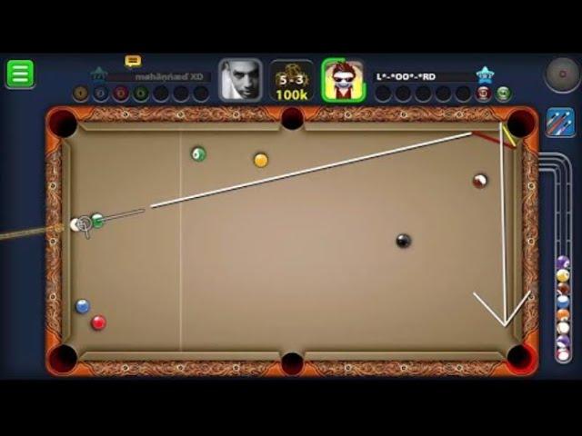 8ball pool M.C with indirect shots with mohannad xD