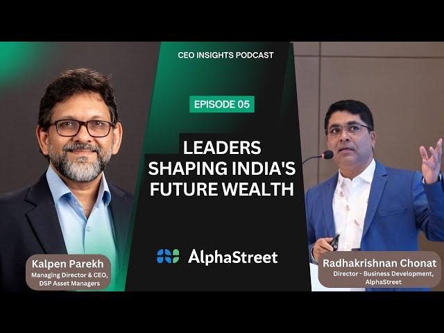 Interview with Kalpen Parekh, Managing Director & CEO, DSP Asset Managers