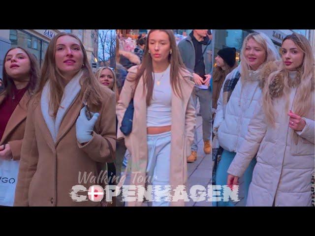 Busy Copenhagen, Denmark  Saturday, 22 February 2025 | 4K Walking Tour [HRD]