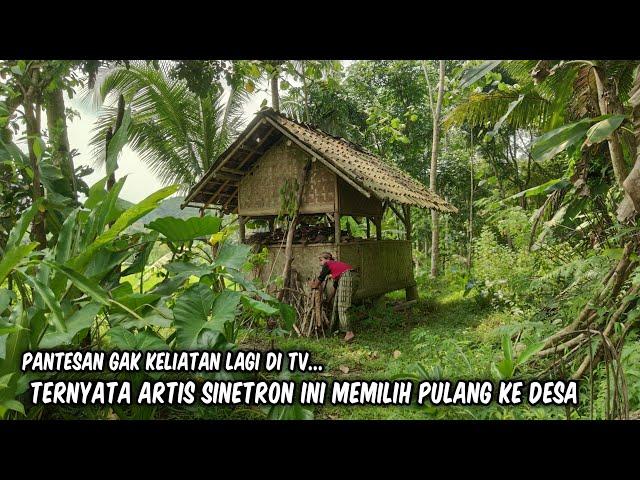 Lama Tak Terlihat Di TV Ternyata Artis Sinetron Ini Memilih Pulang Ke Desa Belajar Bertani Di Hutan