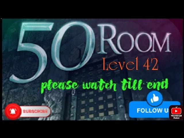 Can You Escape 50 Room 12 Level 42 | Can You Escape 100 Rooms 12 | #Maulanagaming94