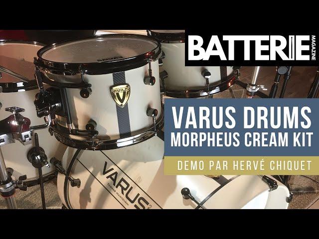 VARUS DRUMS – MORPHEUS CREAM KIT - Demo | Batterie Magazine # 196