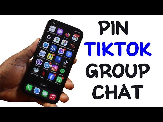 How to PIN TikTok Group Chat