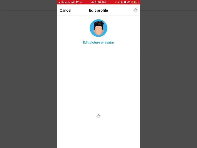 How to flip profile picture with avatar in Instagram?