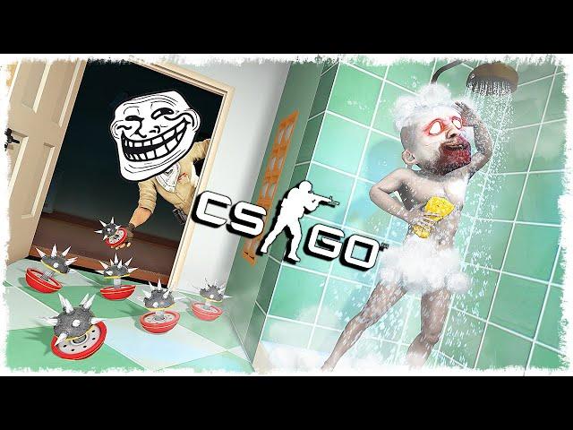 25 МИН УГАРНЫХ ПРЯТОК ОТ МАНЬЯКА В CS:GO!!!