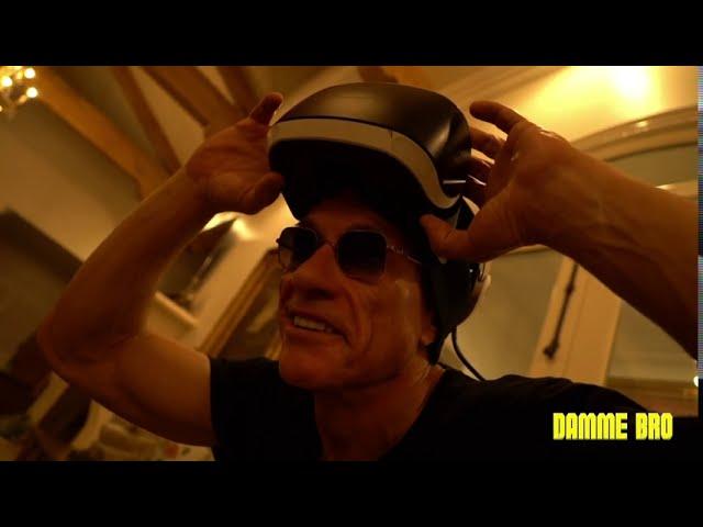 Jean-Claude Van Damme VR Headset Game Funny-Clip