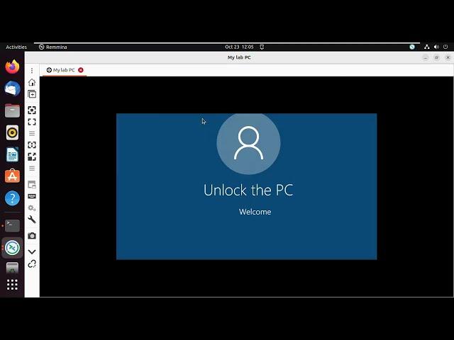 How to Remote Desktop from Linux Ubuntu to Windows with Remmina