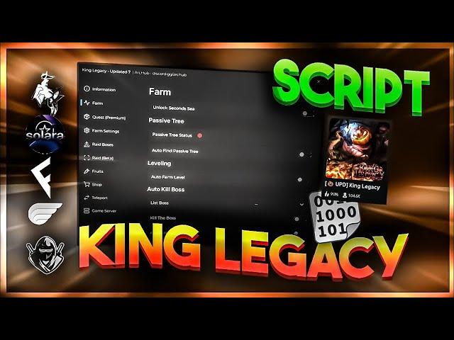 X-MAS | Op king legacy script | auto farm level | sea king | Hydra |KING LEGACY SCRIPT