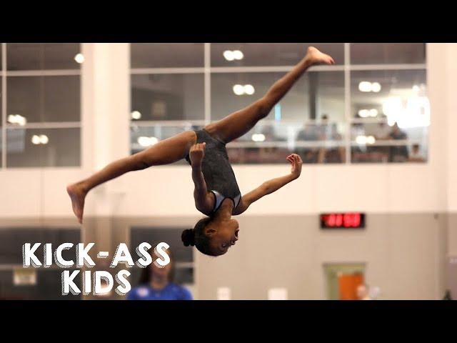 10 Year Old Gymnast Set To Become Olympic Star | KICK-ASS KIDS