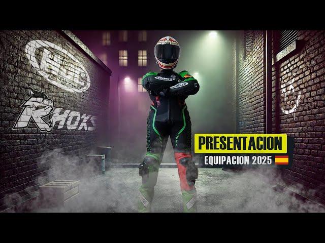 Presentación de la Nueva Equipación para el 2025  Rhoxs y HJC