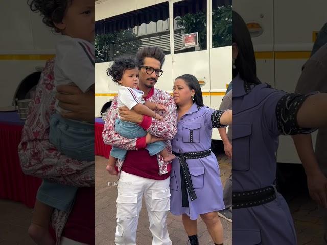 Bharti Singh making her son pap friendly #bhartisingh  #bharti