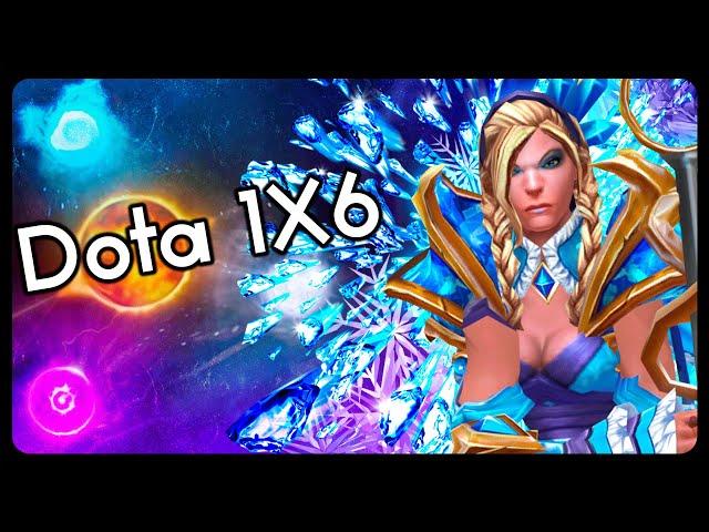 Crystal Assassin Carry in Dota 1x6!!