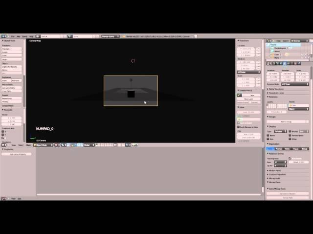 Creating a Third person Game in Blender Game Engine Part 1 - Simple logic and Dynamics