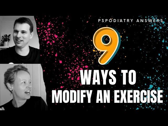 9 Ways To Modify An Exercise - From Injury Management to Performance