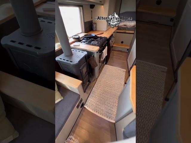 International School Bus Converted into Home on Wheels #tinyhouse