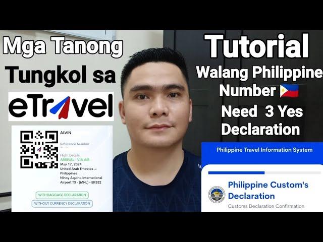 E-TRAVEL ARRIVAL & DEPARTURE REGISTRATION TUTORIAL PAUWI SA PINAS AT PABALIK SA ABROAD | OFW Q & A