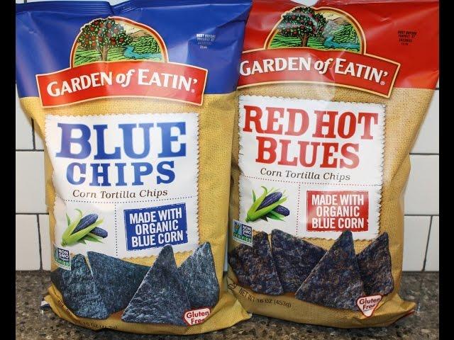 Garden of Eatin’ Corn Tortilla Chips: Blue Chips & Red Hot Blues Review