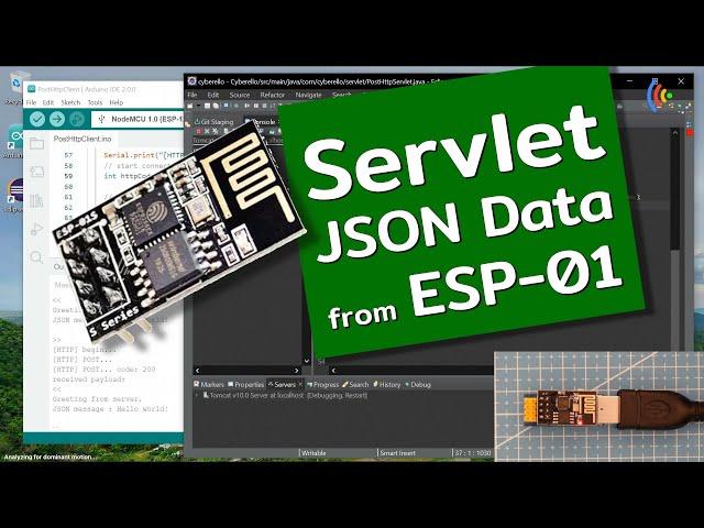 Servlet receive JSON post from ESP 01, 09/25/2022