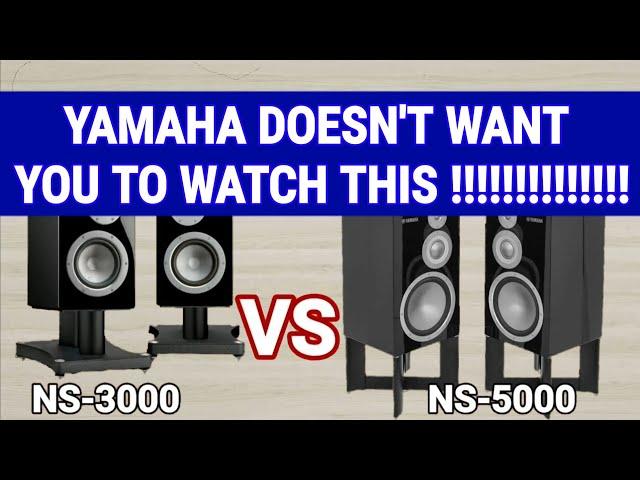 Yamaha bookshelf NS-3000 VS NS-5000 which is on a budget + technic aspect