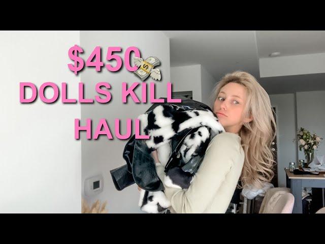 HUGE $450 DOLLS KILL HAUL | TRY ON + REVIEW