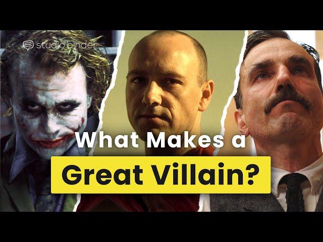 Writing Great Villains — 3 Archetypes of Villainy from Nolan, Fincher, and PT Anderson