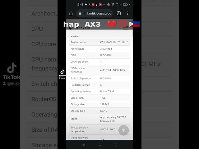 hap AX3 ️#fyp #mikrotik #internet #pppoe #ffth #ptp #globe #wireless #pldt