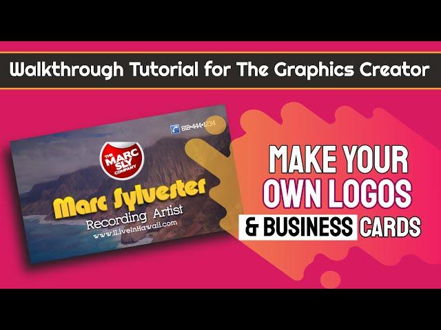 New! How to make your own logos & business cards | Laughingbird Software