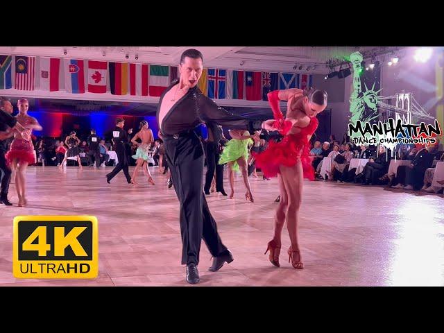 Artur Solomovych &  Angelina Rozgon | Rumba | Am Lat, MANHATTAN DANCE CHAMPIONSHIPS 2024