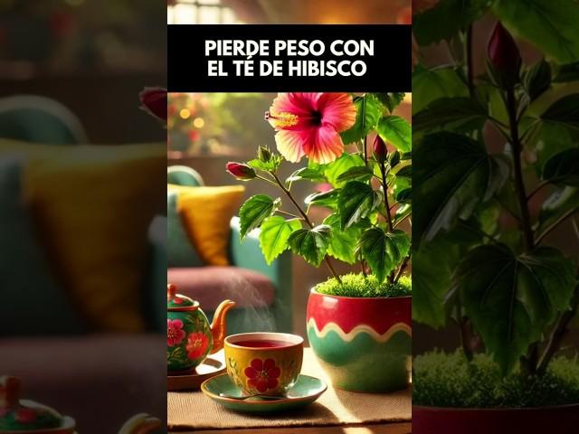  ¡Té de hibisco: El secreto natural para adelgazar rápido y fácil!