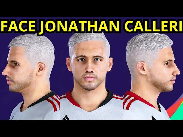 FACE  JONATHAN CALLERI 2024 PES 2021 XBOX