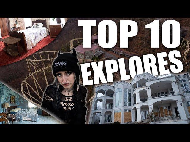 My top 10 Favorite Abandoned Videos of 2024!