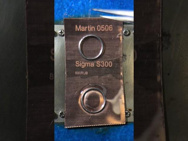 Сравнение флюсов Martin 0506 и Sigma (Mosdisplay) по смачиваемости