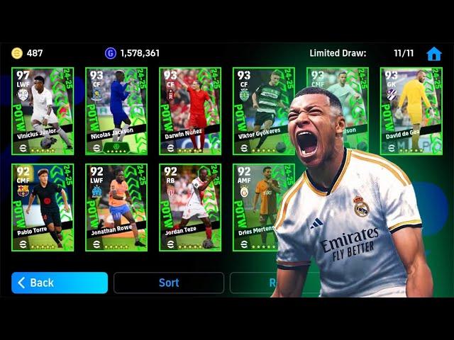 NEW FEATURED!!  PACK OPENING! EFOOTBALL 2025 MOBILE